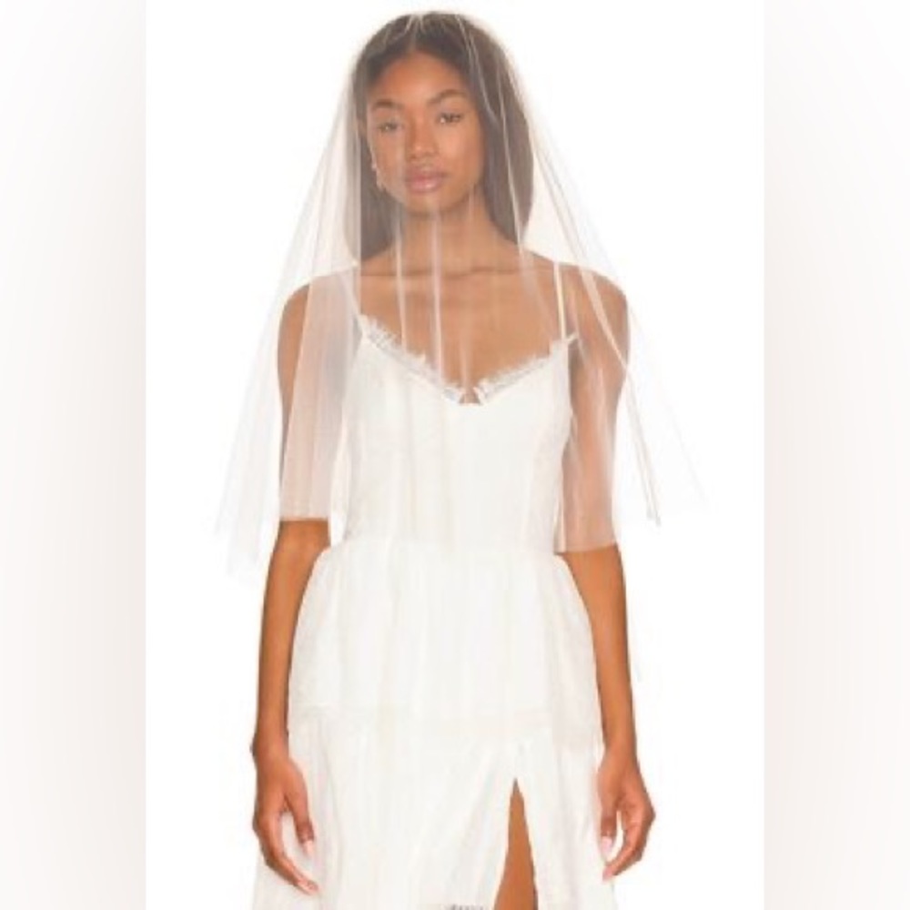 REVOLVE Ofrenda Studio Aura Veil in Off-White